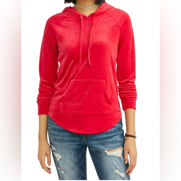 fuzzy fleece pullover hoodie - Picture 1 of 2